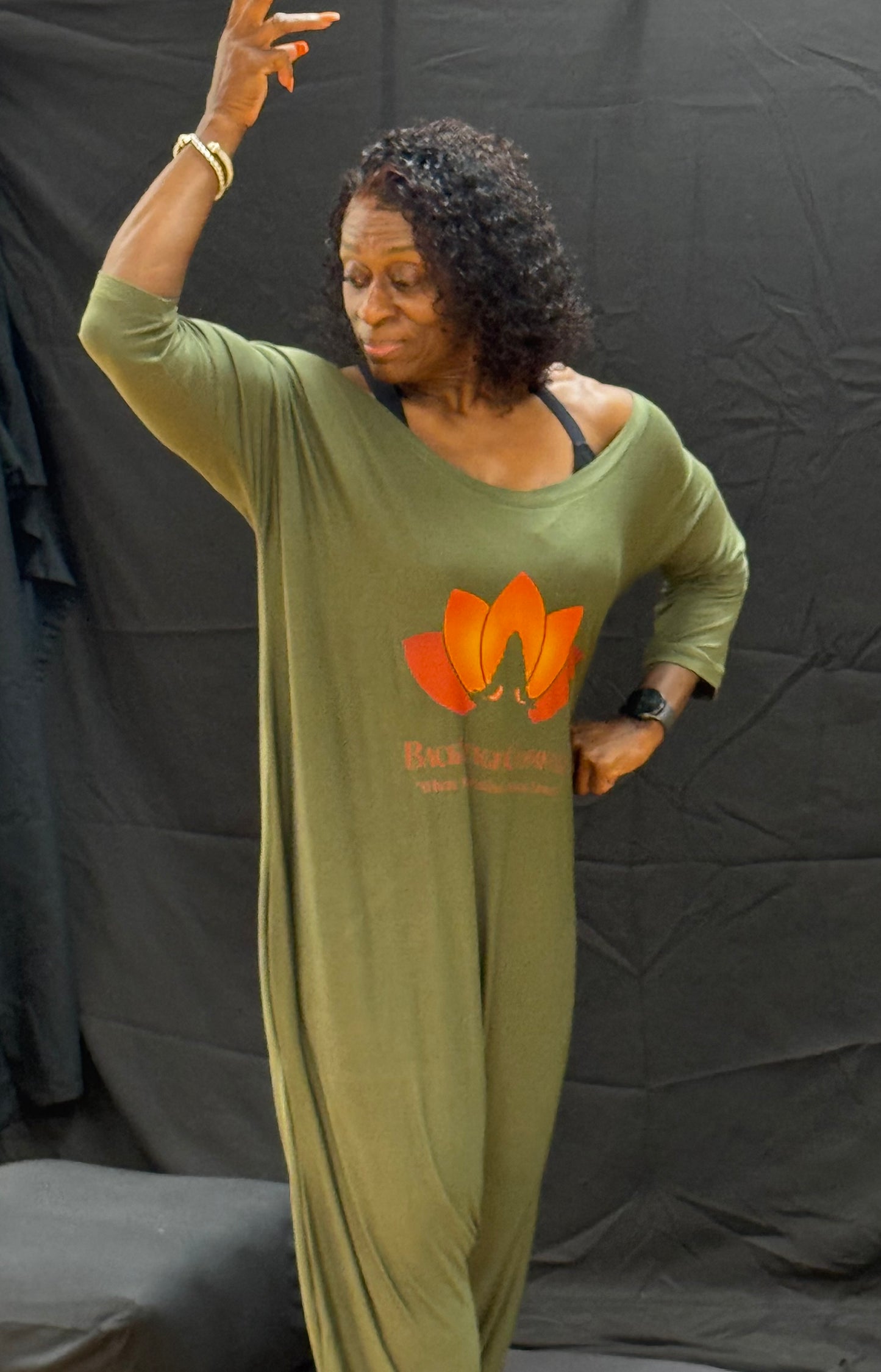 Back Stage Comfort Romper